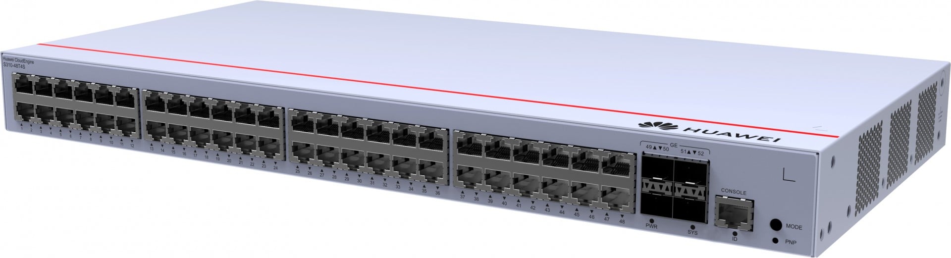 HUAWEI S310-48T4S SWITCH 48 10/100/1000BASE-T PORTS4GE SFP PORTS AC POWER#PROMO# — miniatura 3
