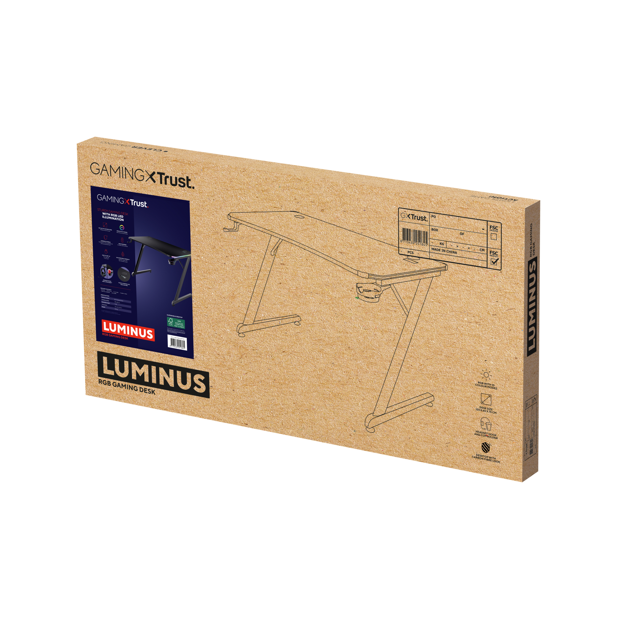 Trust GXT 709 LUMINUS — miniatura 8