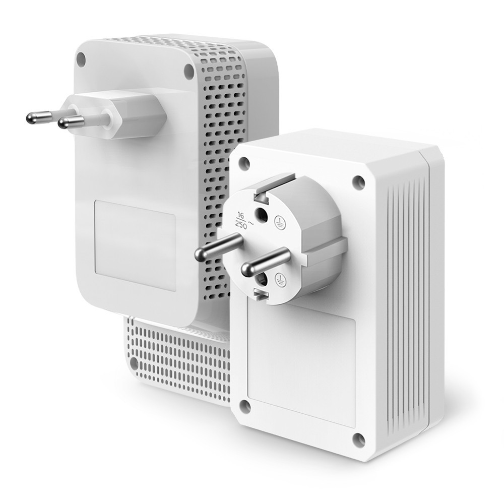 TP-LINK AV1000 GIGABIT PASSTHROUGH POWERLINE AC WI-FI KIT — miniatura 3