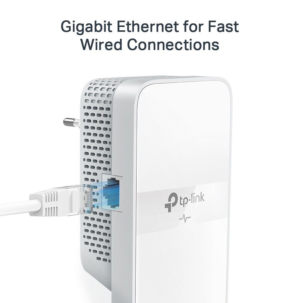 TP-LINK AV1000 GIGABIT PASSTHROUGH POWERLINE AC WI-FI KIT — miniatura 4