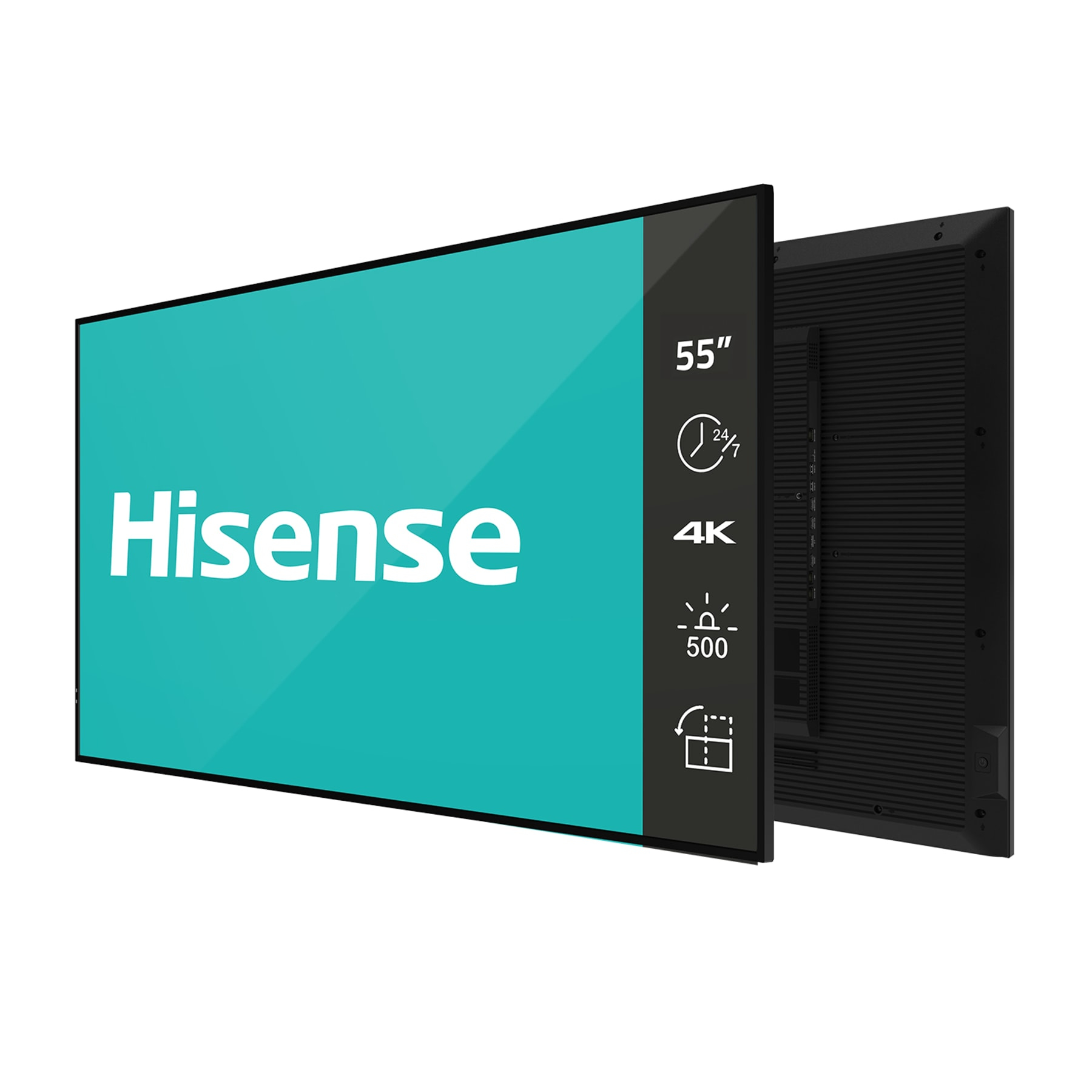 Hisense 55” 4K UHD IPS Digital Signage Display - 24/7 Operation — miniatura 2