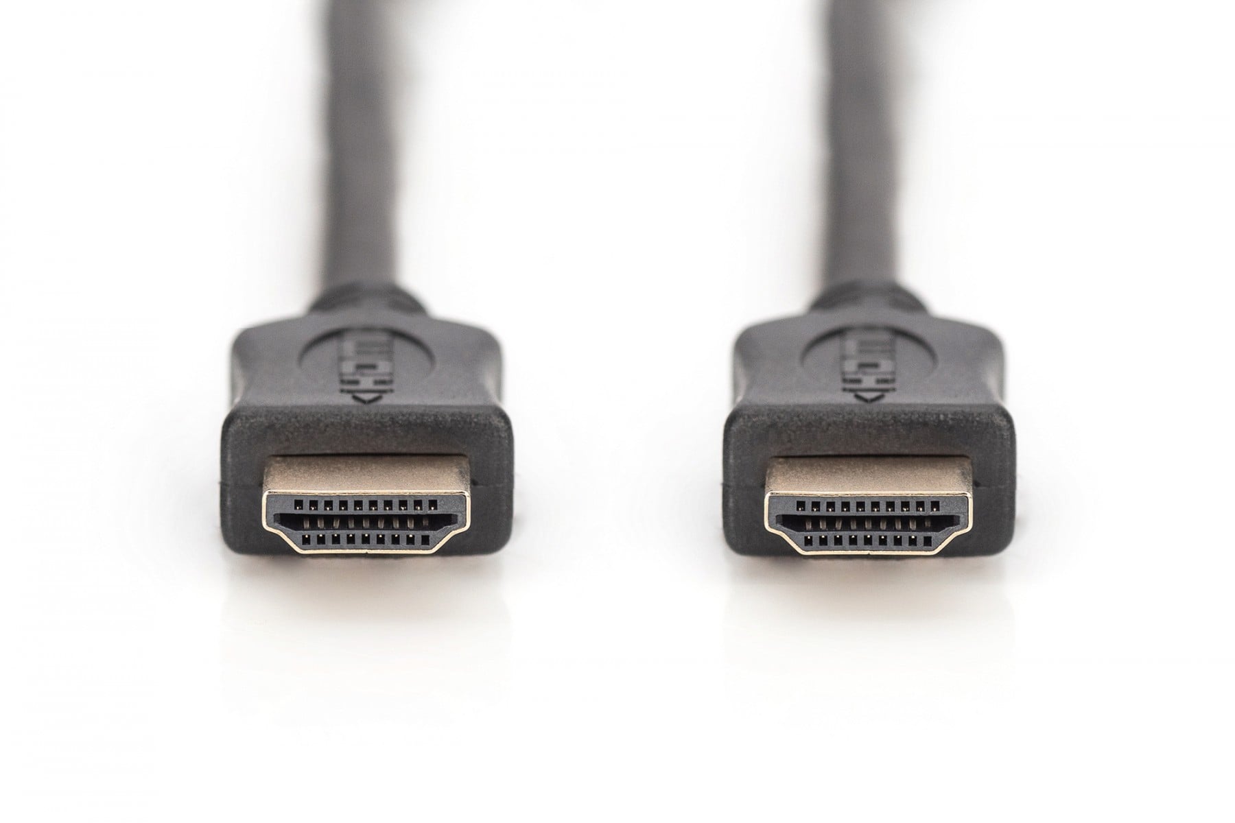 DIGITUS CABO HDMI A M/M HIGH SPEED FULL HD 60p GOLD 10MT PRETO — miniatura 2