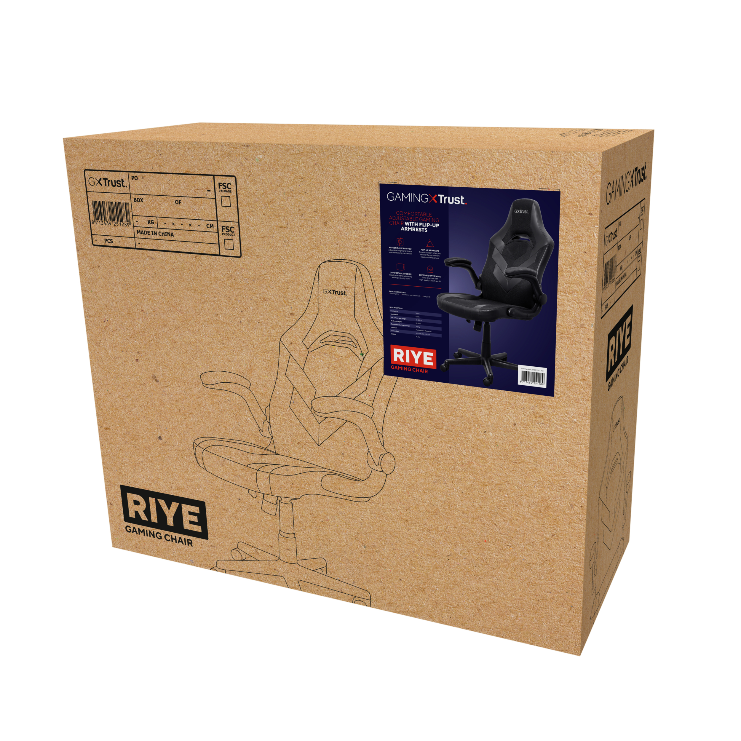 Trust GXT 703 RIYE — miniatura 6