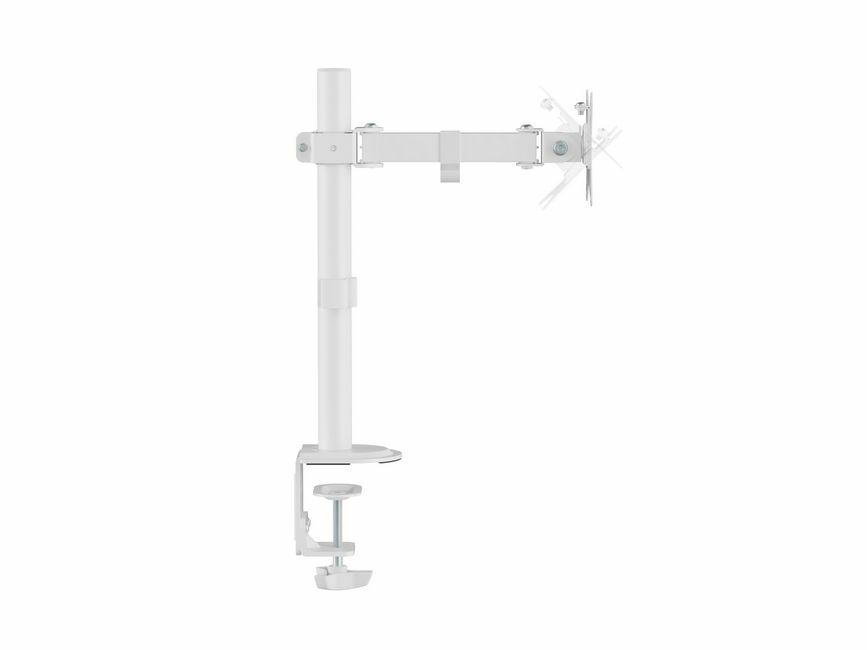 Equip Suporte de montagem de secretária para monitor articulado de 17“-32”, branco — miniatura 2