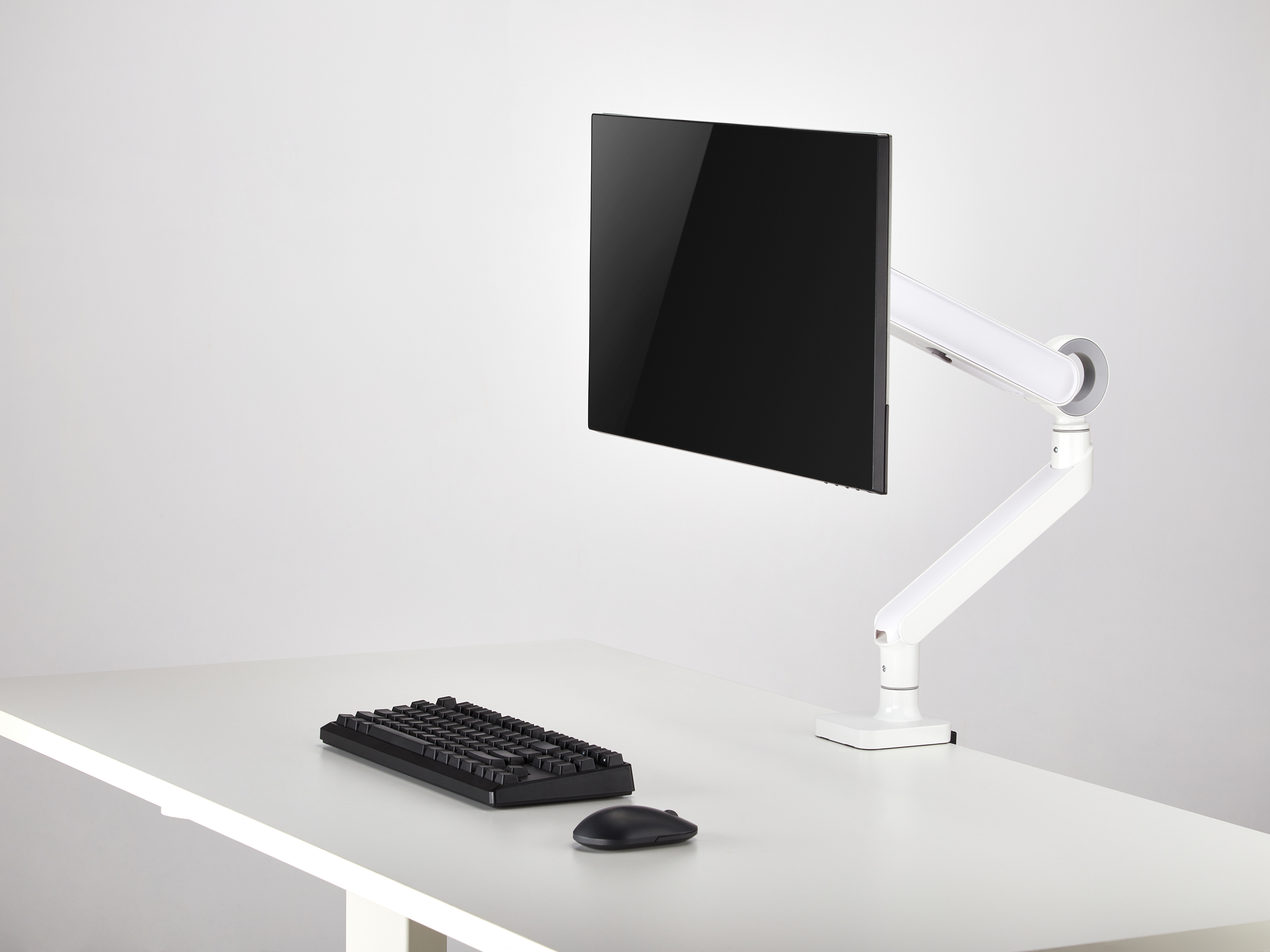 Equip Suporte de montagem de secretária para monitor Premium 17“-35”, branco — miniatura 6