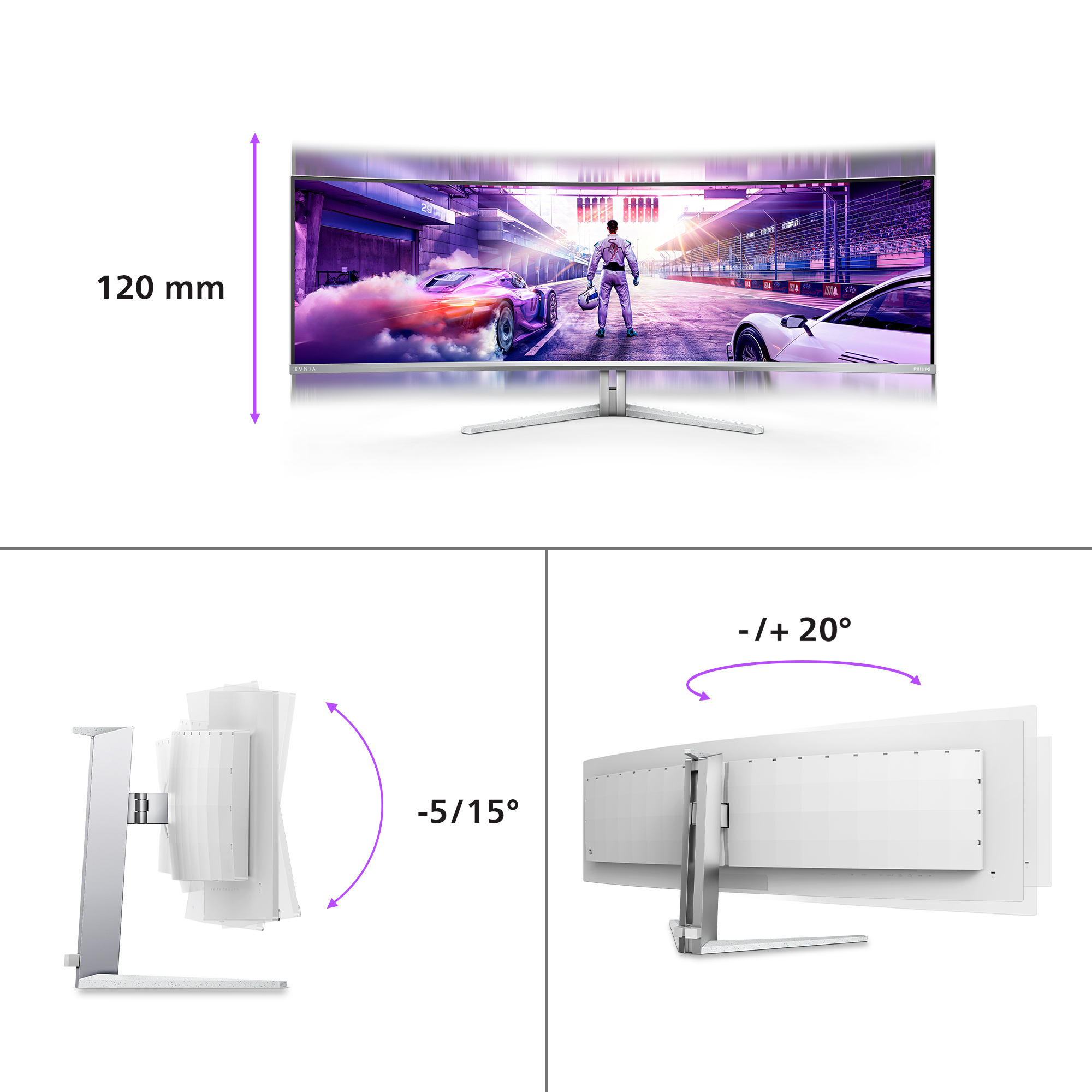 Philips Evnia 8000 49M2C8900/00 — miniatura 3