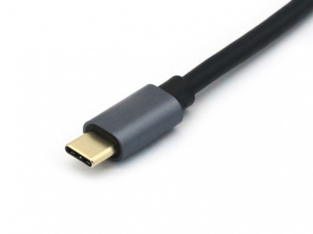 EQUIP CABO USB 3.2 GEN 2 C-C CABLE M/M 10G TRANSFER 5A 100W 0.5MT BLACK — miniatura 3