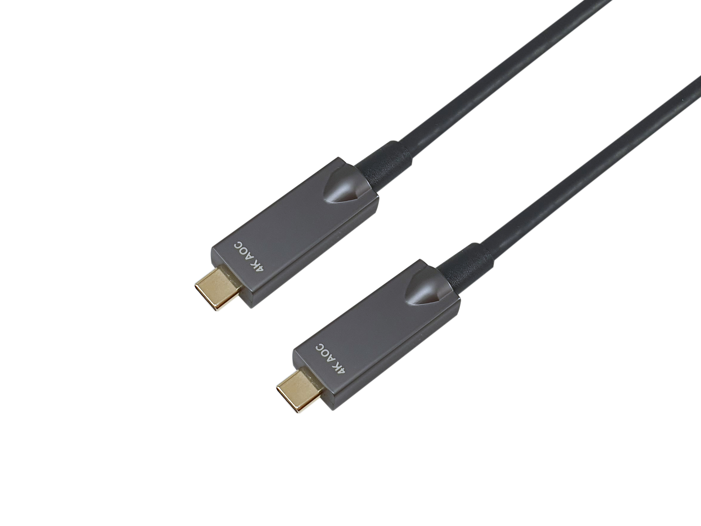Equip 119461 Cabo ótico ativo USB-C para C, M/M, 5,0 m, PD 60W, 4K/60 Hz, 10 Gbps, Vídeo+Dados+PD — miniatura 3