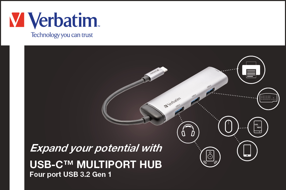Verbatim USB-C Multiport Hub — miniatura 6