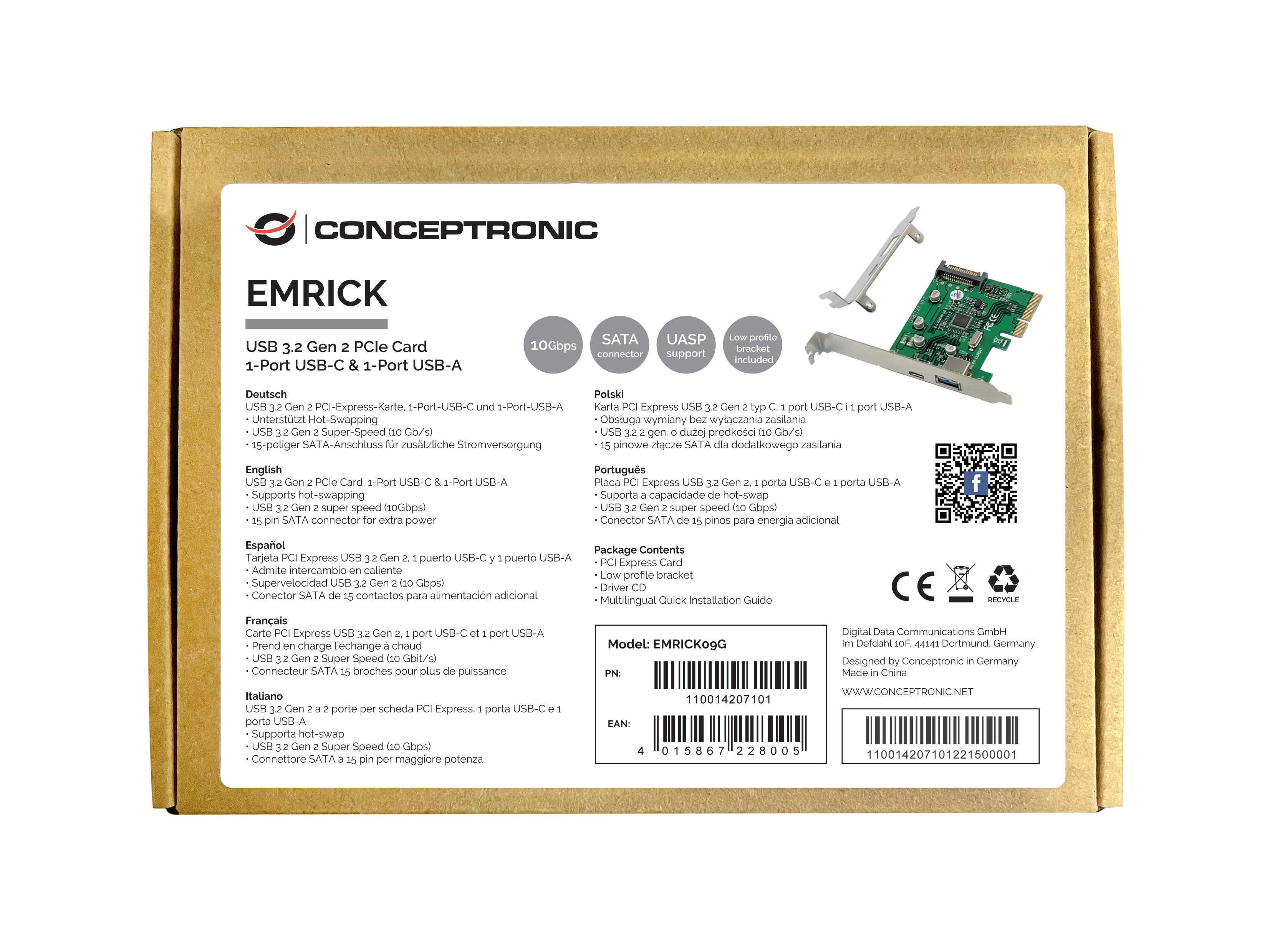Conceptronic EMRICK09G — miniatura 2