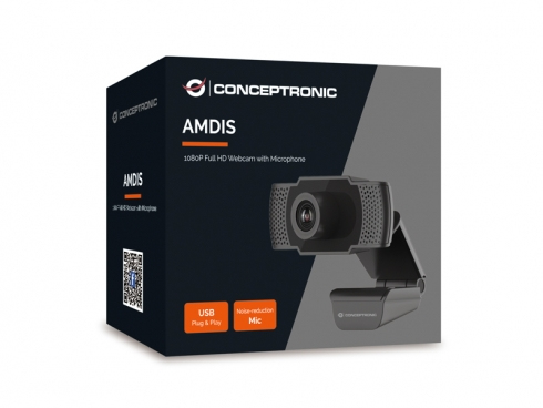 CONCEPTRONIC WEBCAM FULLHD (1920x1080) FOCO MANUAL NOISE-R #PROMO# — miniatura 2