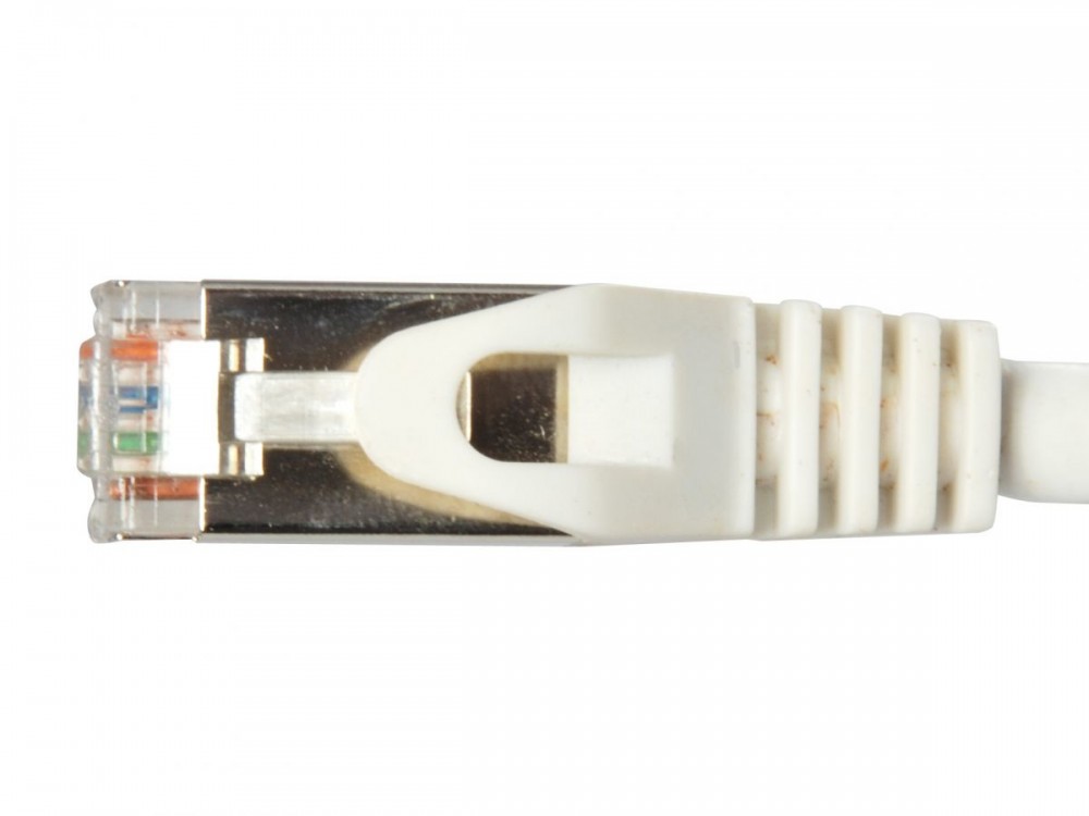 EQUIP CHICOTE CAT6A S/FTP 1M BRANCO — miniatura 4