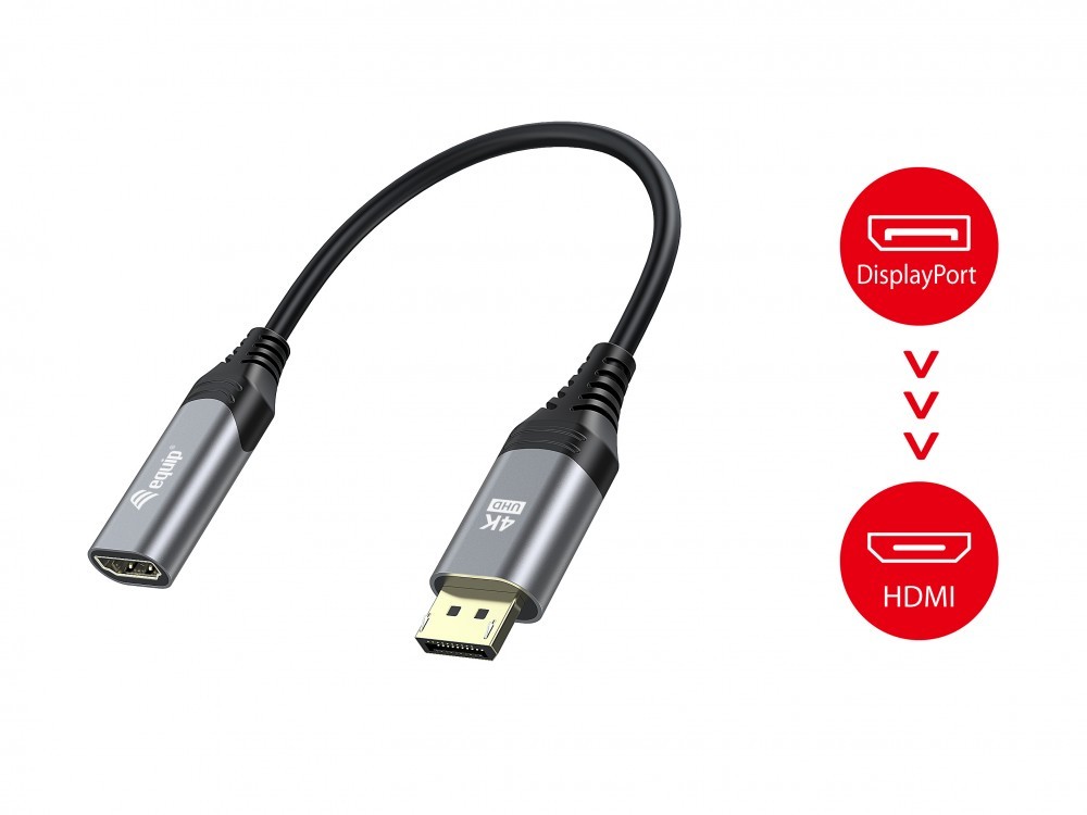 EQUIP ADAPTADOR DISPLAYPORT 1.2 PARA HDMI 4K/60Hz — miniatura 5