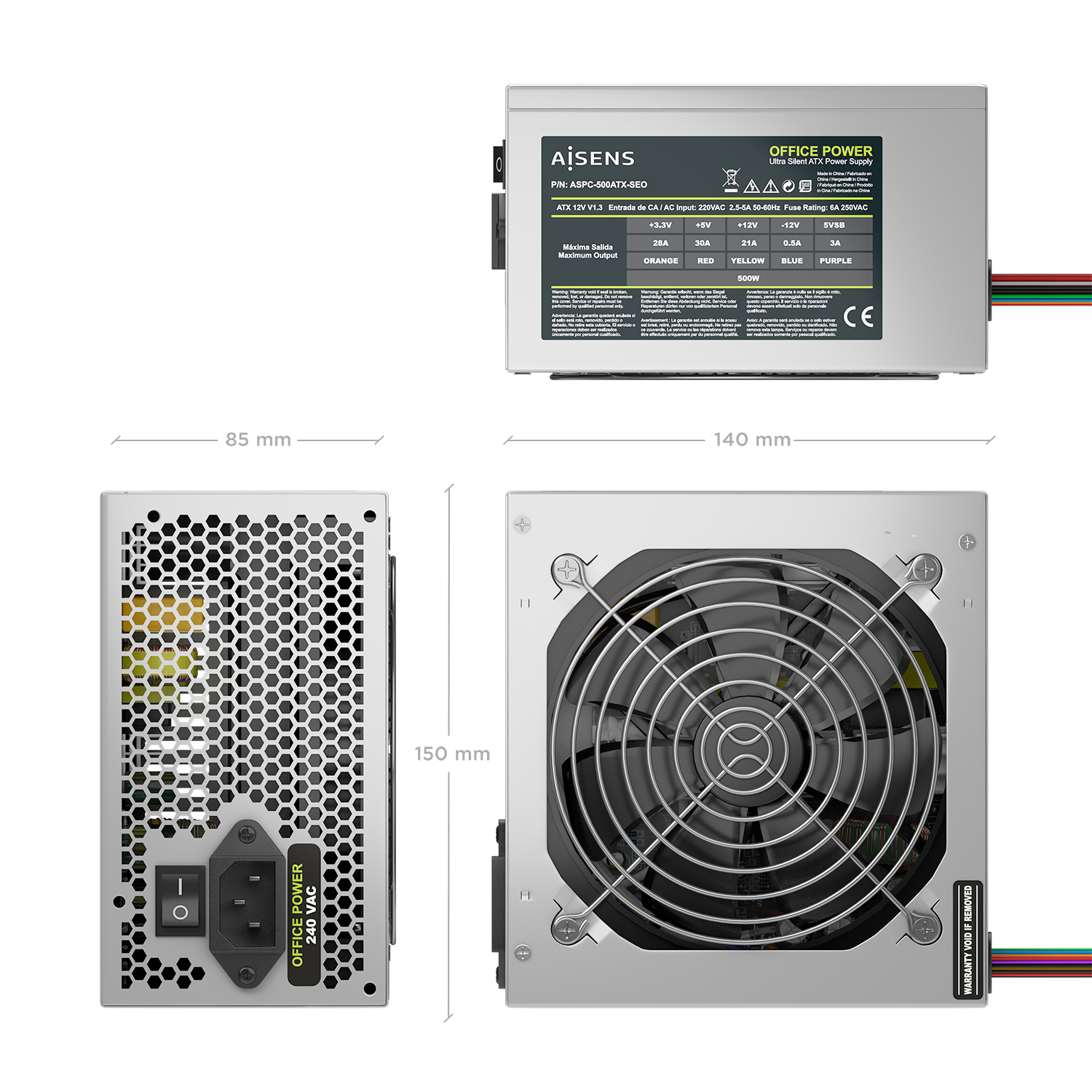 AISENS ASPC-500ATX-SEO — miniatura 3