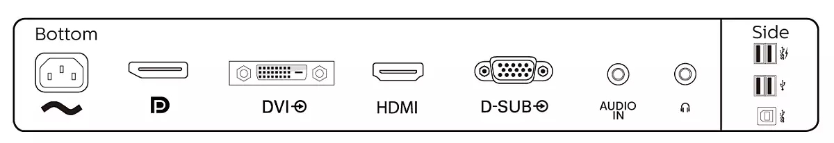 Philips B Line Monitor LCD 241B8QJEB/00 — miniatura 4