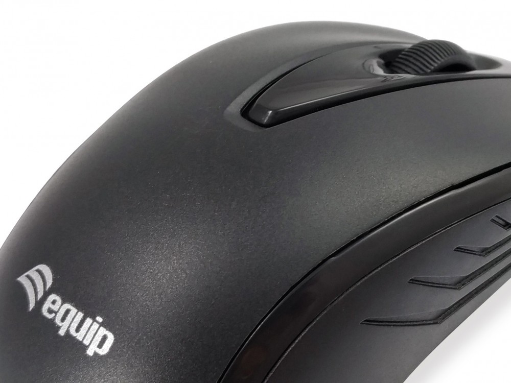EQUIP LIFE RATO OPTICO COMPACT USB BLACK 1000DPI — miniatura 2