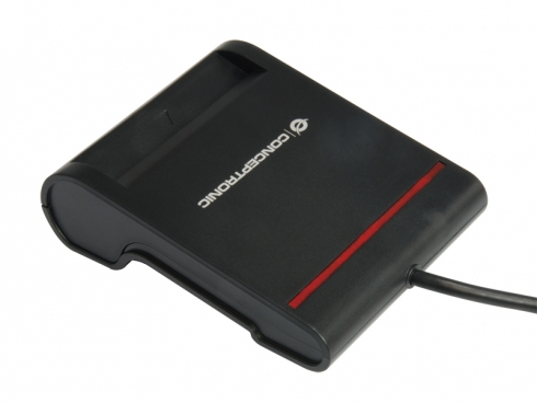CONCEPTRONIC LEITOR DE CARTAO CIDADAO BLACK USB — miniatura 5