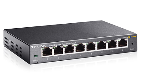 TP-LINK SWITCH 8PORT EASY SMART GIGABIT — miniatura 3