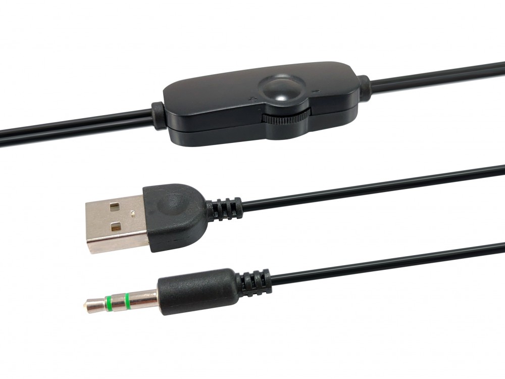 EQUIP LIFE MINI COLUNAS USB 6W PRETO/VERMELHO — miniatura 2