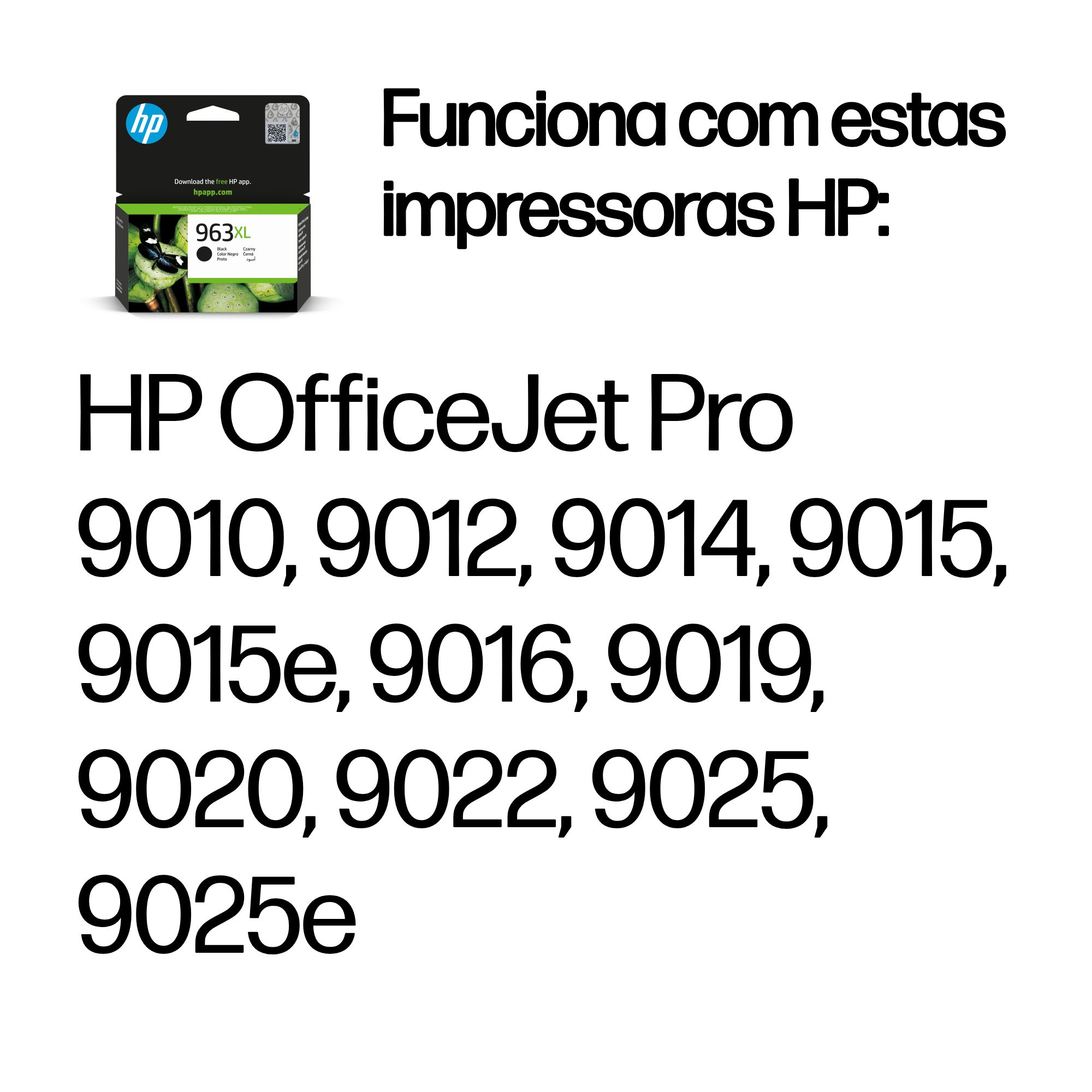 HP Tinteiro Original 963XL Preto de elevado rendimento — miniatura 2