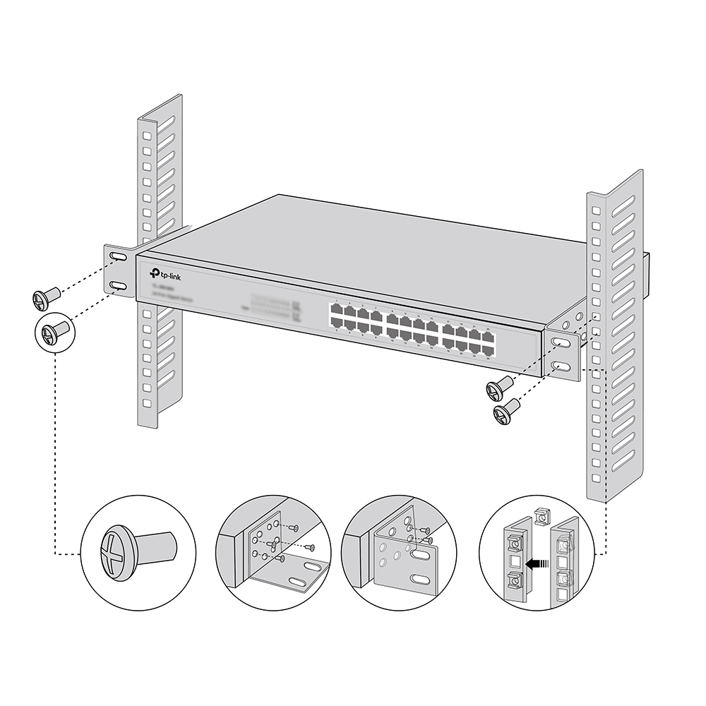 TP-Link Omada RackMount Kit-13 — miniatura 3