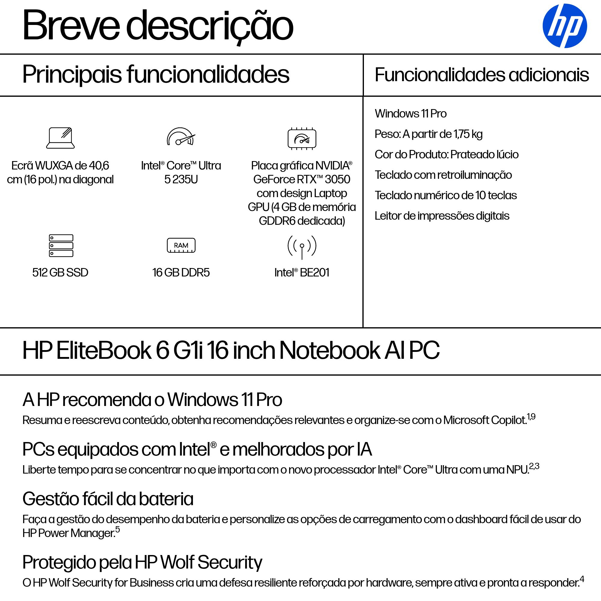 HP EliteBook 6 G1i AI PC — miniatura 4