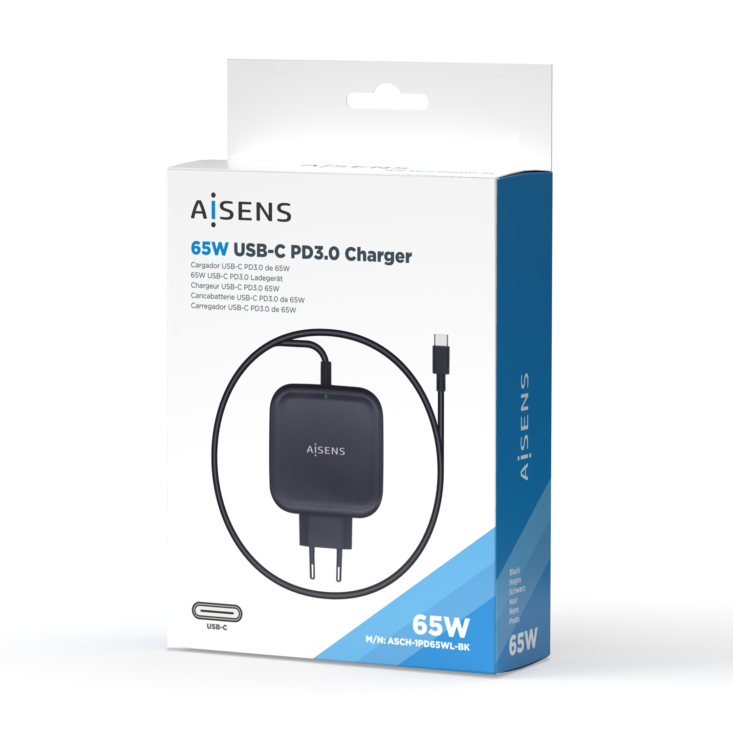 AISENS ASCH-1PD65WL-BK — miniatura 3