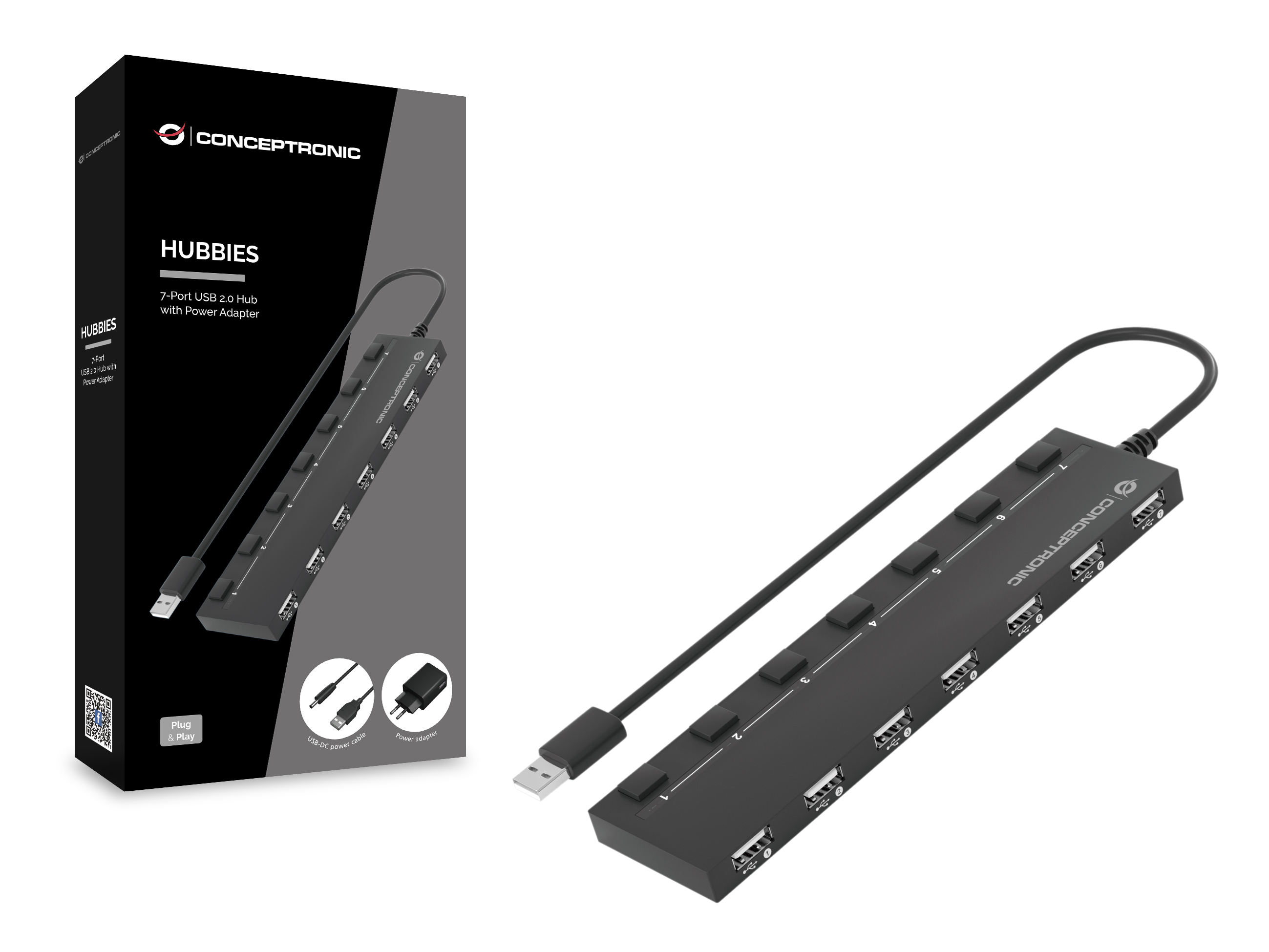 Conceptronic HUBBIES08BP — miniatura 2
