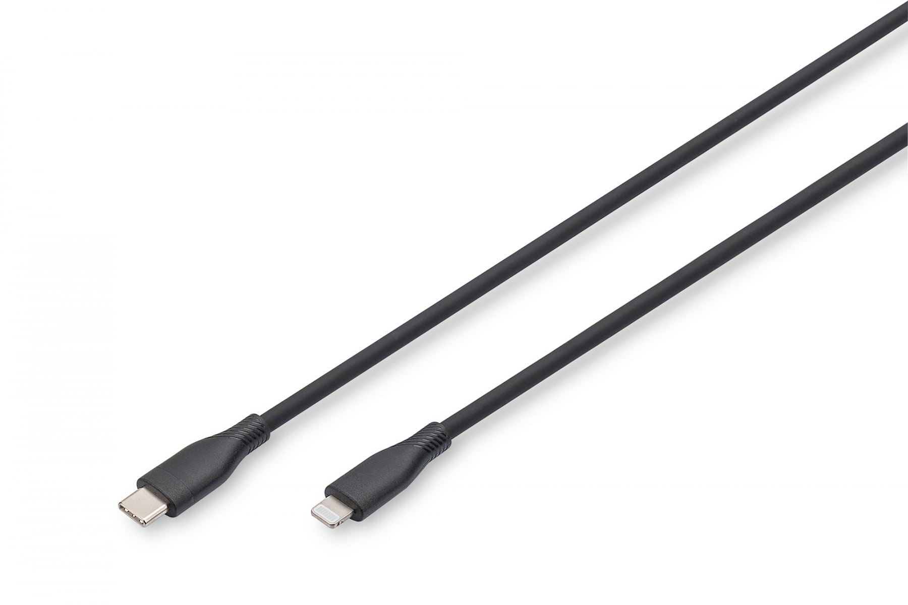DIGITUS CABO USB-C TO LIGHTNING 2.0 0.5M BLACK