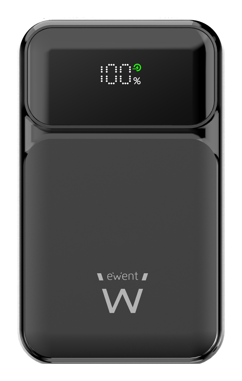 Ewent 65W Power Bank 20000mAh – Fast Charging External Battery with USB C Input & Output