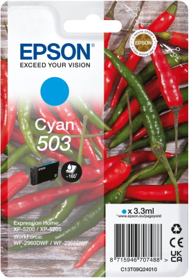 Epson Singlepack Cyan 503 Ink