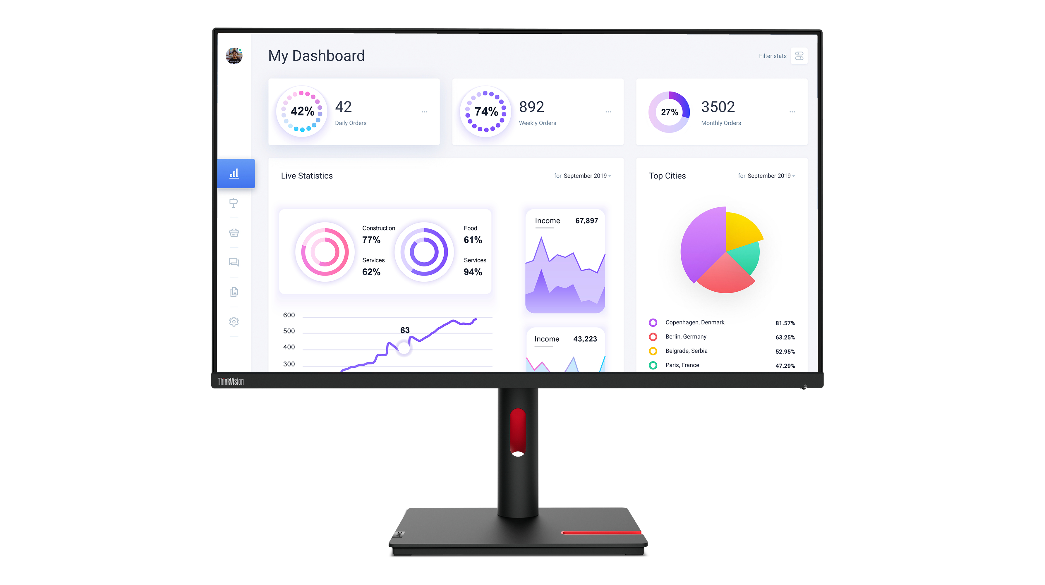 Lenovo ThinkVision T32p-30