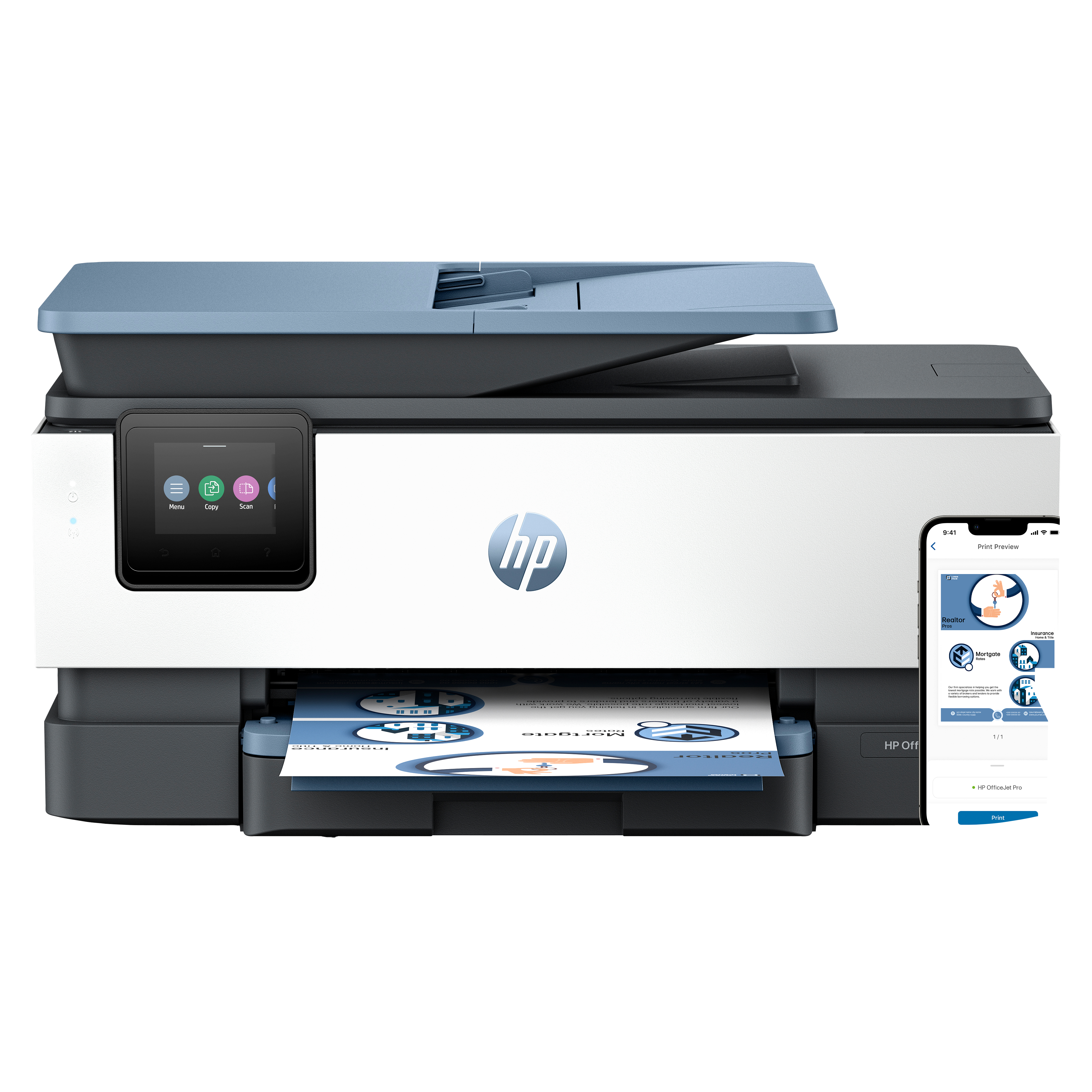 HP OfficeJet Pro 8135e Sem fios All-in-One Cor Impressora, Instant Ink; Impressão frente e verso