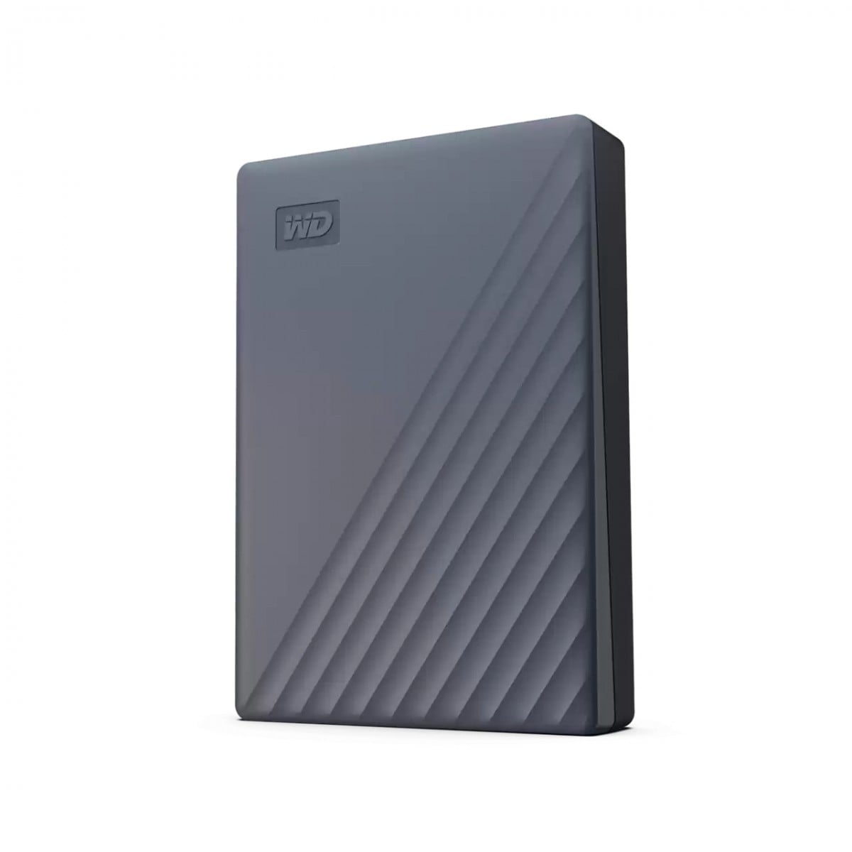 WD My Passport WDBRMD0040BGY-WESN - Disco rígido - encriptado - 4 TB - externa (portátil) - USB 3.2 Gen 1 - 256-bits AES - cinzento silício