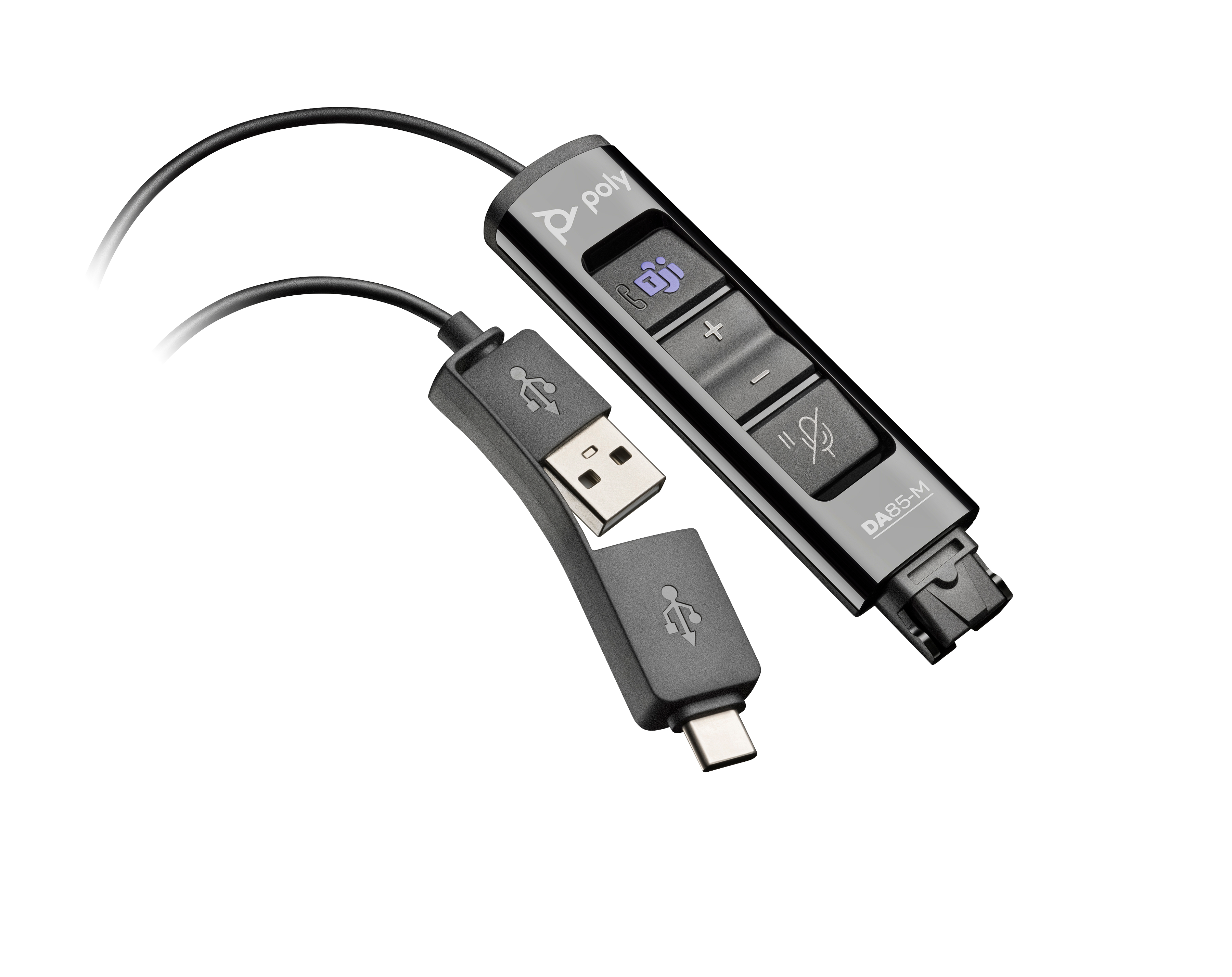 HP Poly Adaptador USB para Quick Disconnect Poly DA85-M
