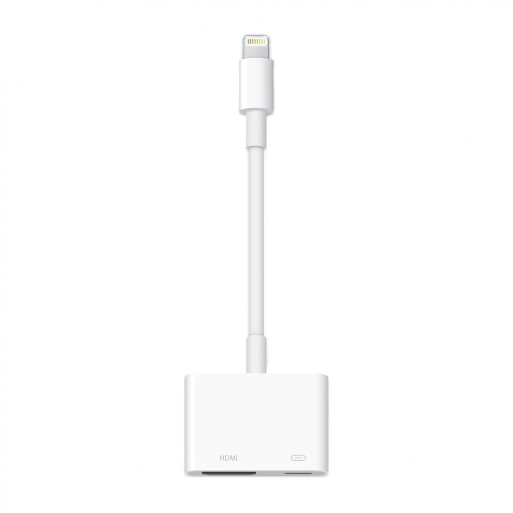 Use o Adaptador Lightning para AV digital com o iPhone, iPad ou iPod com conetor Lightning
