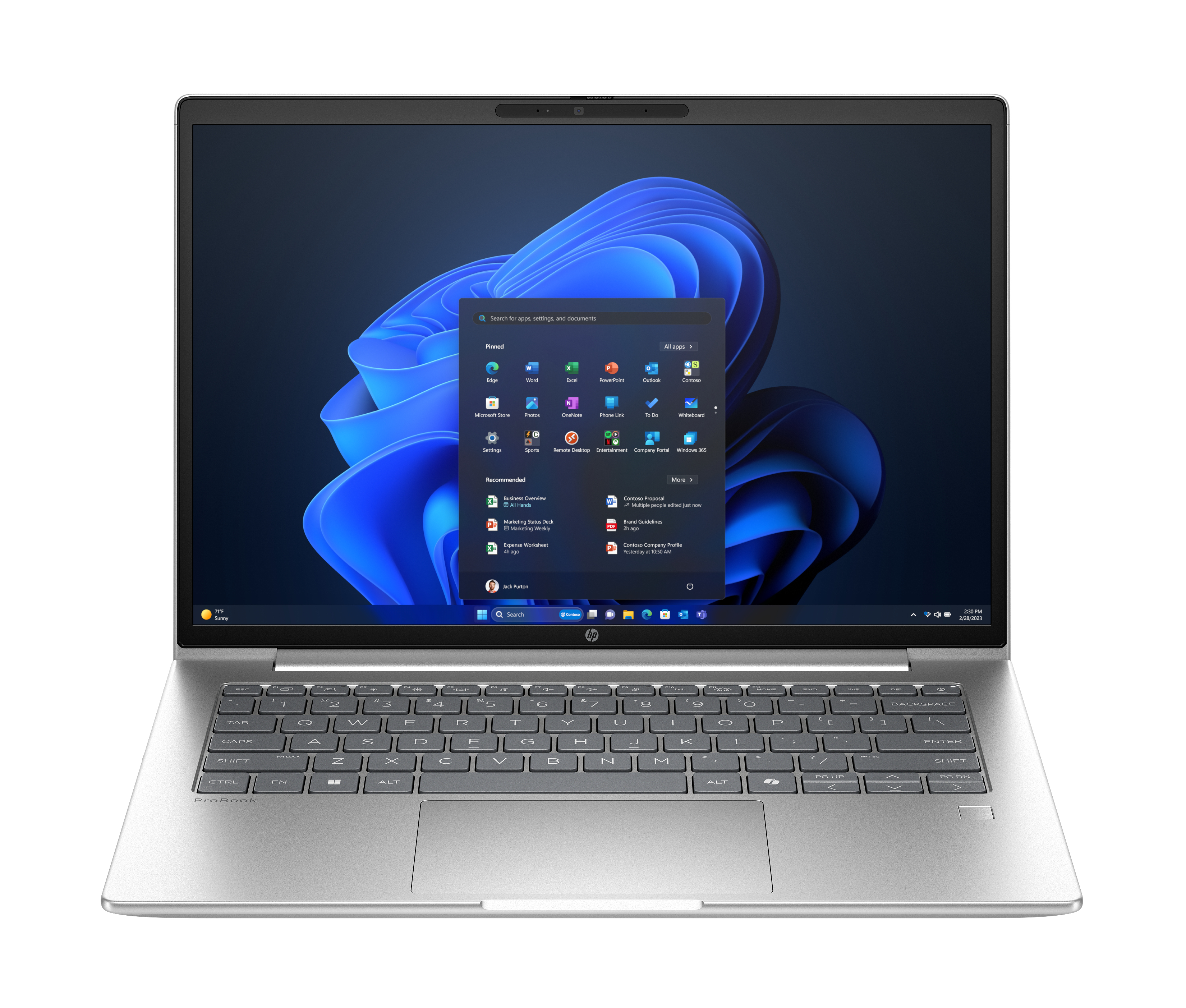 HP ProBook 4 G1a 14 inch Notebook AI PC