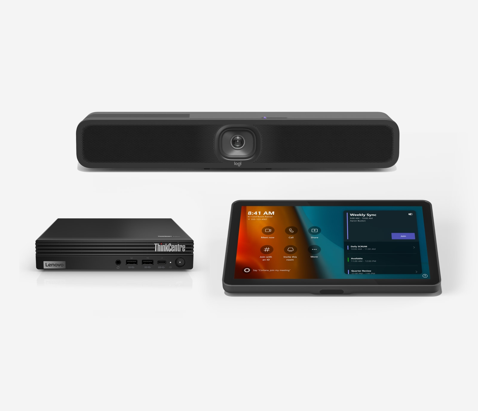 Logitech Entry-Level Small Room Solution for Microsoft Teams Rooms on Windows