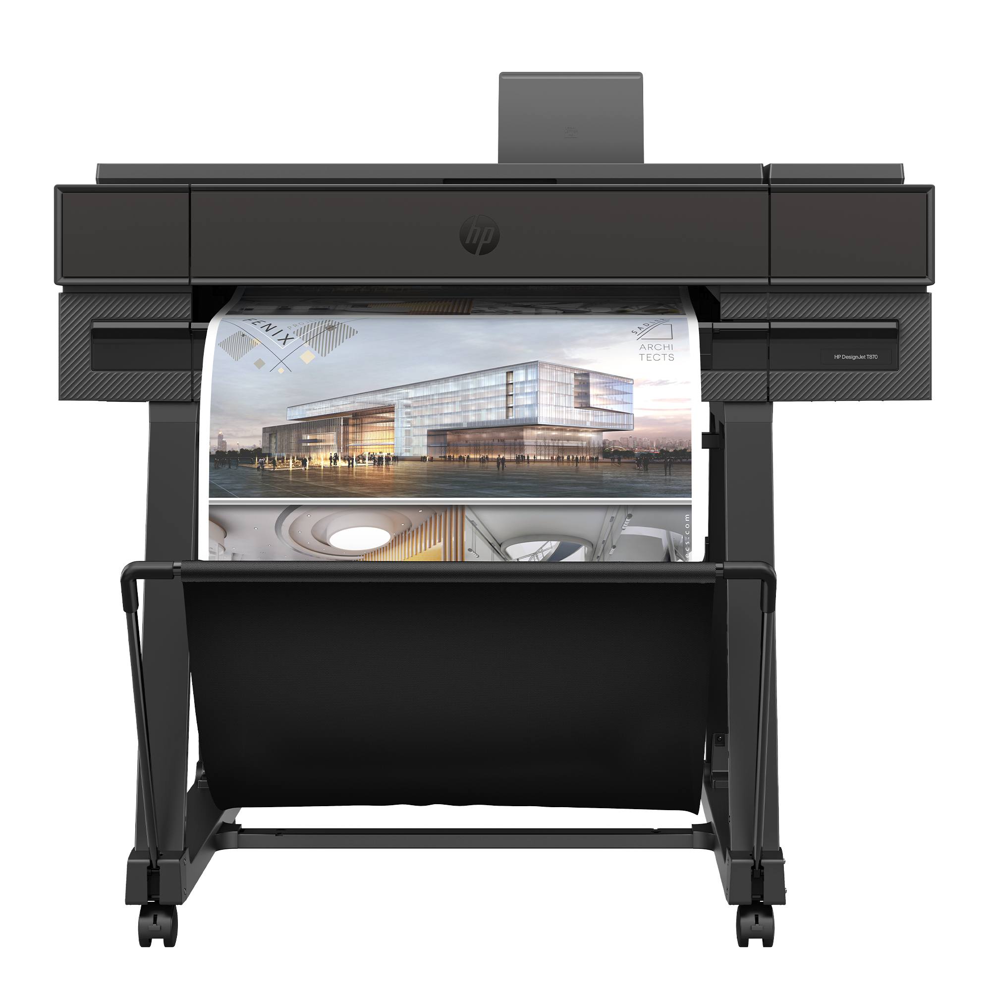 HP Designjet Impressora T870 de 24 polegadas