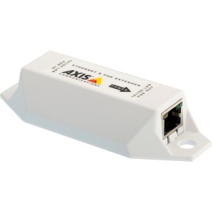 AXIS T8129 PoE Extender - Repetidor - 100Mb LAN - 10Base-T, 100Base-TX - RJ-45 / RJ-45 - até 100 m - para AXIS C1410, D3110, M3085, M3086, M4215, M4328, P1385, Q1715, Q1942, W400, M42 Series