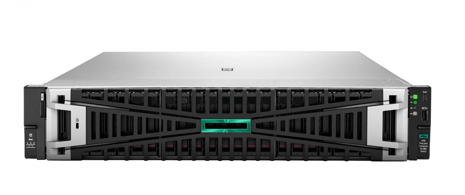 HPE ProLiant Compute DL380 Gen12 - Servidor - montável em bastidor 2U - 2-way - 1 x Xeon 6505P / até 4.1 GHz - RAM 64 GB - hot-swap (permuta) 2.5" compartimento(s) - SSD 2 x 480 GB - sem SO - monitor: nenhum