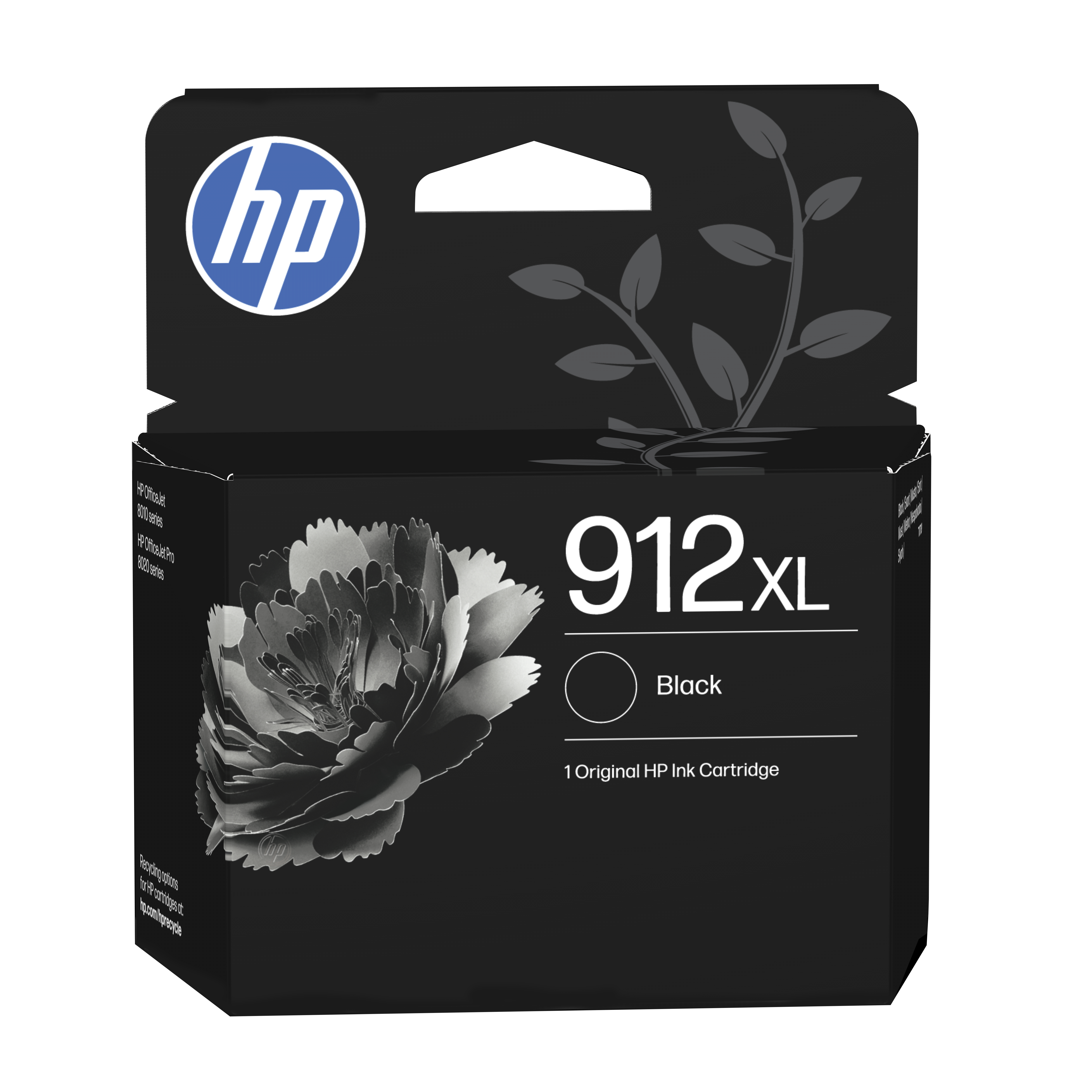 HP Tinteiro Original 912XL Preto de elevado rendimento