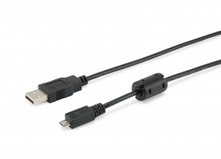 EQUIP CABO USB 2.0 A-MICRO-B M/M 1.8MT PRETO