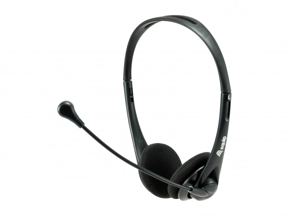 EQUIP LIFE HEADSET C/ MICRO FUNÇÃO MUTE E VOL USB