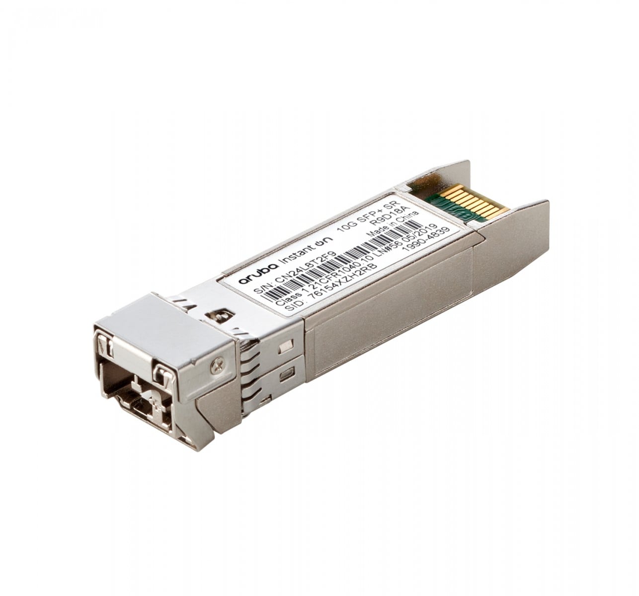 ARUBA TRANSCEIVER INSTANT ON 10G SFP+ LC SR 300m OM3 MMF #PROMO ATÉ 07-08
