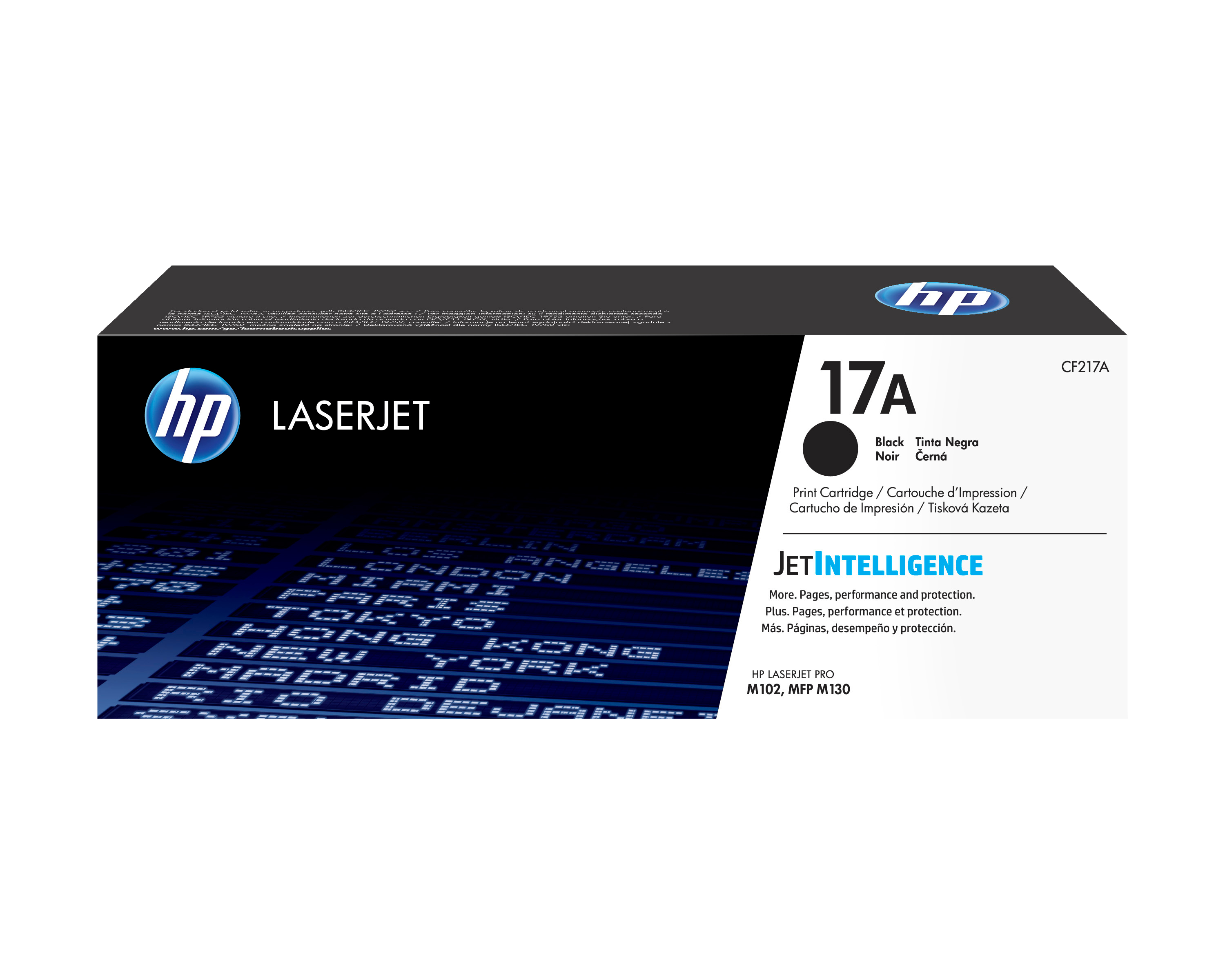 HP Toner LaserJet Original 17A Preto