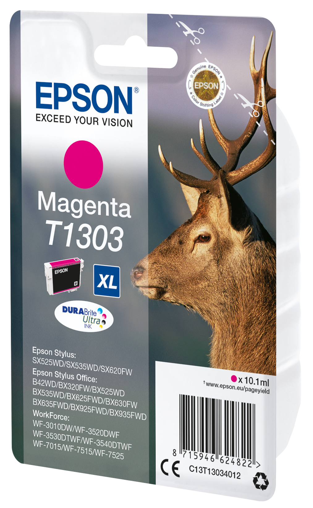 Epson Stag T1303 Conjunto individual magenta DURABrite Ultra Veado