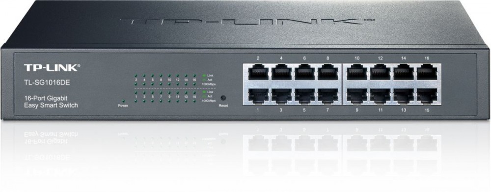 TP-LINK 16PORT EASY SMART GIGABIT TL-SG1016DE