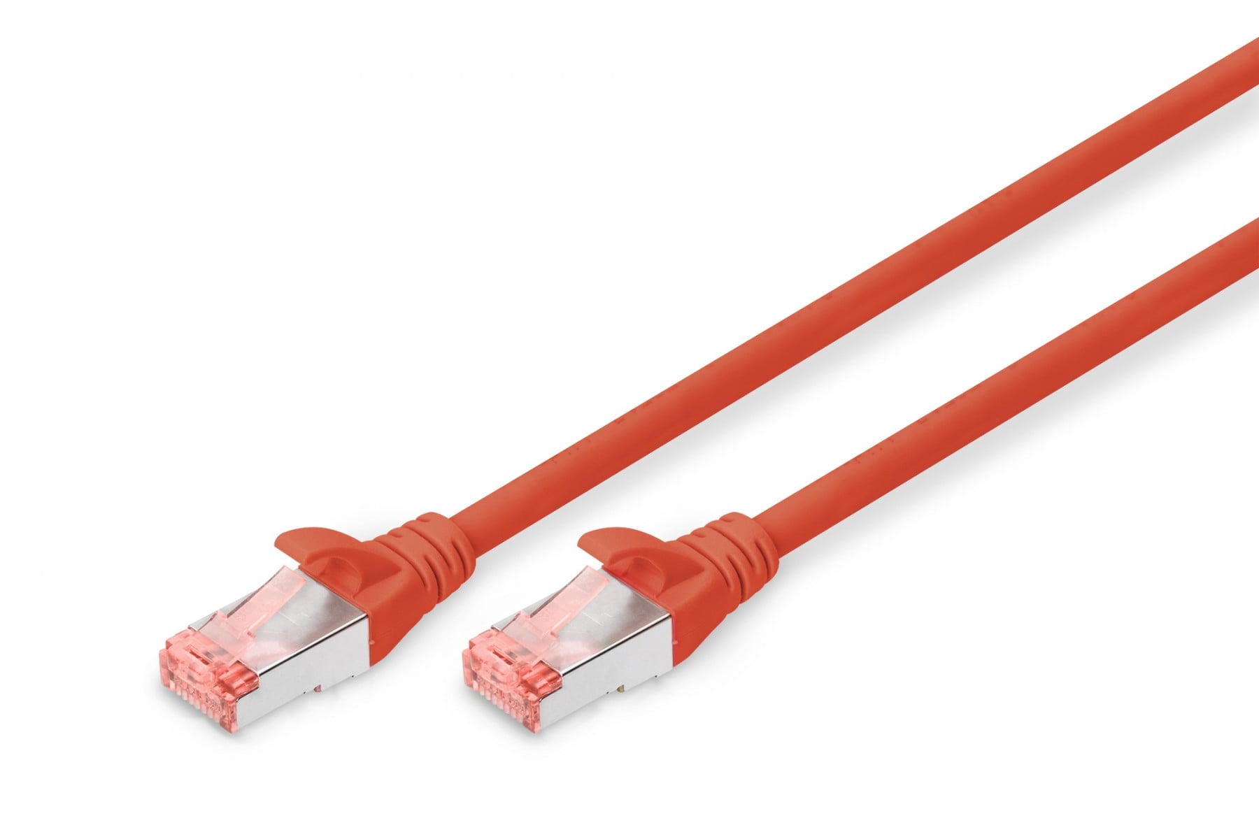 DIGITUS CHICOTE CAT6 S/FTP 1M VERMELHO