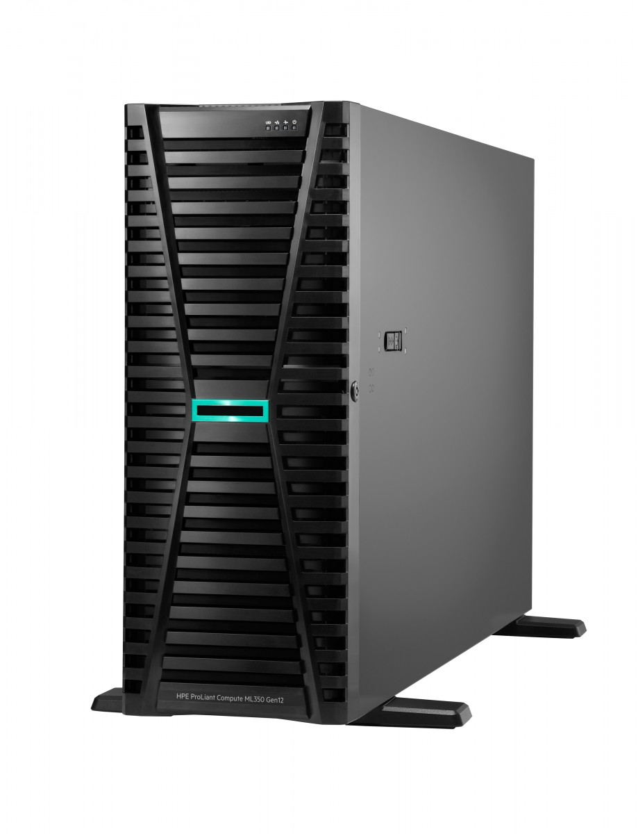 HPE PROLIANT ML350 G12 6505P 12C 1x64GB MR408I-o 2x960GB SSD 2x1000W SCHOICE